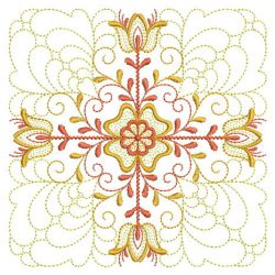 Trapunto Rippled Blooming Blocks 04(Lg) machine embroidery designs
