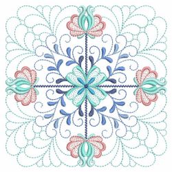 Trapunto Rippled Blooming Blocks 10(Lg) machine embroidery designs