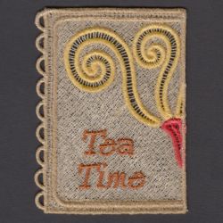 FSL Mug Rug Teatime 10 machine embroidery designs