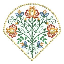Fan Shaped Blooming Quilts 03 machine embroidery designs