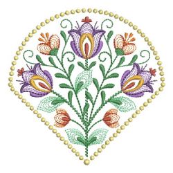Fan Shaped Blooming Quilts 08 machine embroidery designs