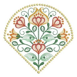 Fan Shaped Blooming Quilts 09 machine embroidery designs