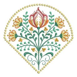 Fan Shaped Blooming Quilts 10 machine embroidery designs
