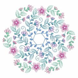 Blooming Hexagon(Md) machine embroidery designs