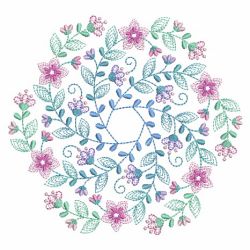 Blooming Hexagon(Lg) machine embroidery designs