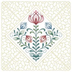 Trapunto Blooming Flowers Quilting 06(Sm) machine embroidery designs