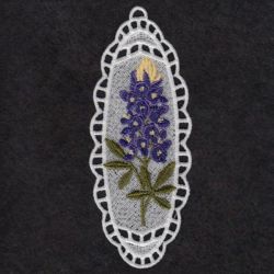 FSL Blossoming Bookmarks 02 machine embroidery designs