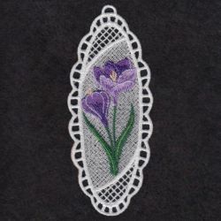 FSL Blossoming Bookmarks 04 machine embroidery designs