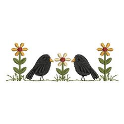 Country Crow machine embroidery designs