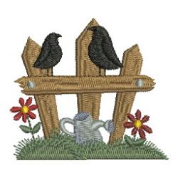 Country Crow 04 machine embroidery designs