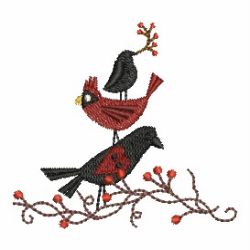 Country Crow 09 machine embroidery designs