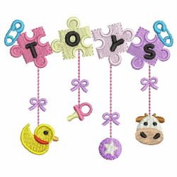 Baby Toys 15 machine embroidery designs