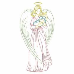 Vintage Angels 08(Md) machine embroidery designs