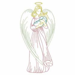 Vintage Angels 08(Lg) machine embroidery designs