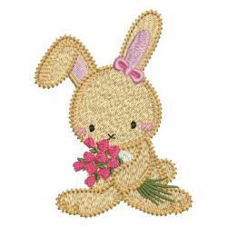 Cute Bunny 01 machine embroidery designs