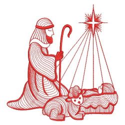 Redwork Nativity 2 05(Lg)
