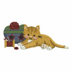 Country Kitty 03 machine embroidery designs
