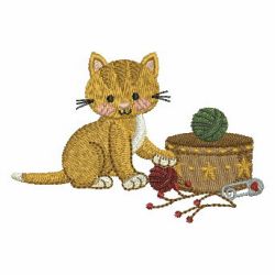 Country Kitty 05 machine embroidery designs