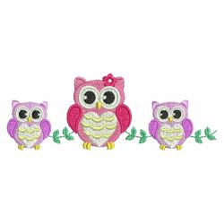 Owls 04 machine embroidery designs