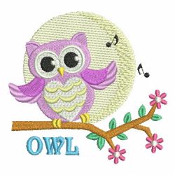 Owls 05 machine embroidery designs