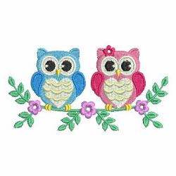 Owls 06 machine embroidery designs