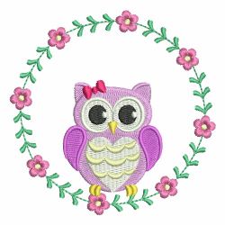 Owls 09 machine embroidery designs