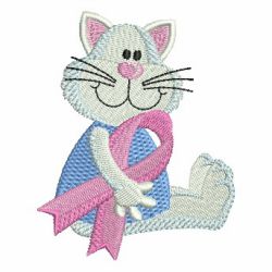 Awareness Ribbon Animals 10 machine embroidery designs