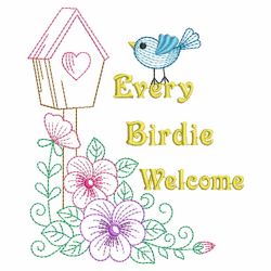 Every Birdie Welcome 01(Lg) machine embroidery designs