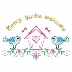 Every Birdie Welcome 04(Sm) machine embroidery designs