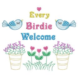 Every Birdie Welcome 10(Lg) machine embroidery designs