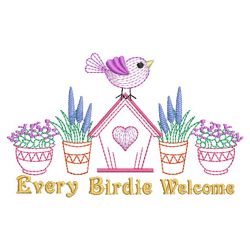Every Birdie Welcome 11(Sm) machine embroidery designs