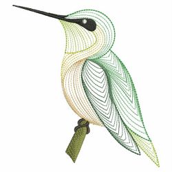 Rippled Hummingbirds 10(Sm) machine embroidery designs