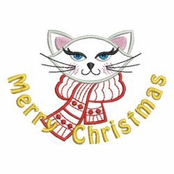 Christmas Cat(Sm) machine embroidery designs