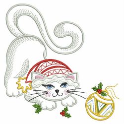 Christmas Cat 05(Sm) machine embroidery designs