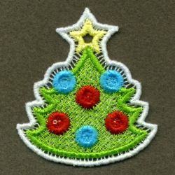 FSL Christmas Tags 09 machine embroidery designs
