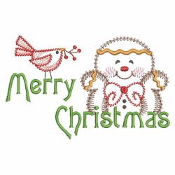 Ginger Christmas 10(Md) machine embroidery designs