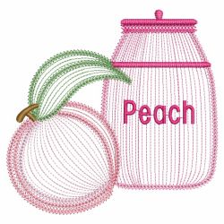 Rippled Mason Jars 03(Lg) machine embroidery designs