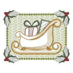 Christmas Cards 08 machine embroidery designs