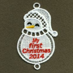 FSL Christmas Photo Ornaments machine embroidery designs