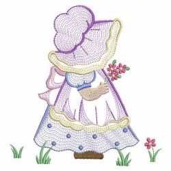 Spring Sunbonnet Sue 01(Lg) machine embroidery designs