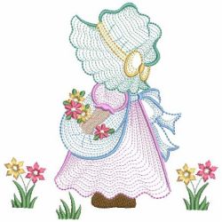 Spring Sunbonnet Sue 05(Md) machine embroidery designs