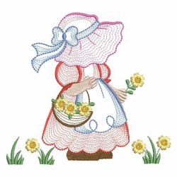 Spring Sunbonnet Sue 07(Md) machine embroidery designs