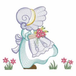 Spring Sunbonnet Sue 09(Md) machine embroidery designs