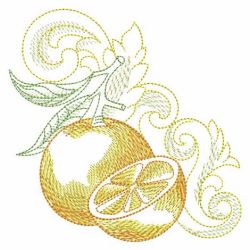 Baroque Fruit 02(Md) machine embroidery designs