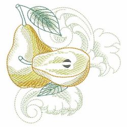 Baroque Fruit 07(Sm) machine embroidery designs