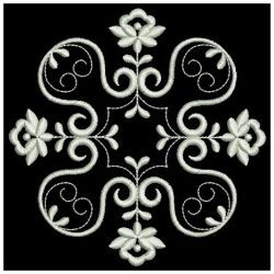 White Work Elegance 10(Md) machine embroidery designs