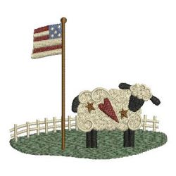 Country Sheep 04 machine embroidery designs