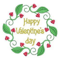 Happy Valentines Day 08 machine embroidery designs