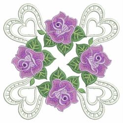 Radiant Roses 3 06 machine embroidery designs