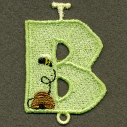 FSL Bear Alphabet 03 machine embroidery designs